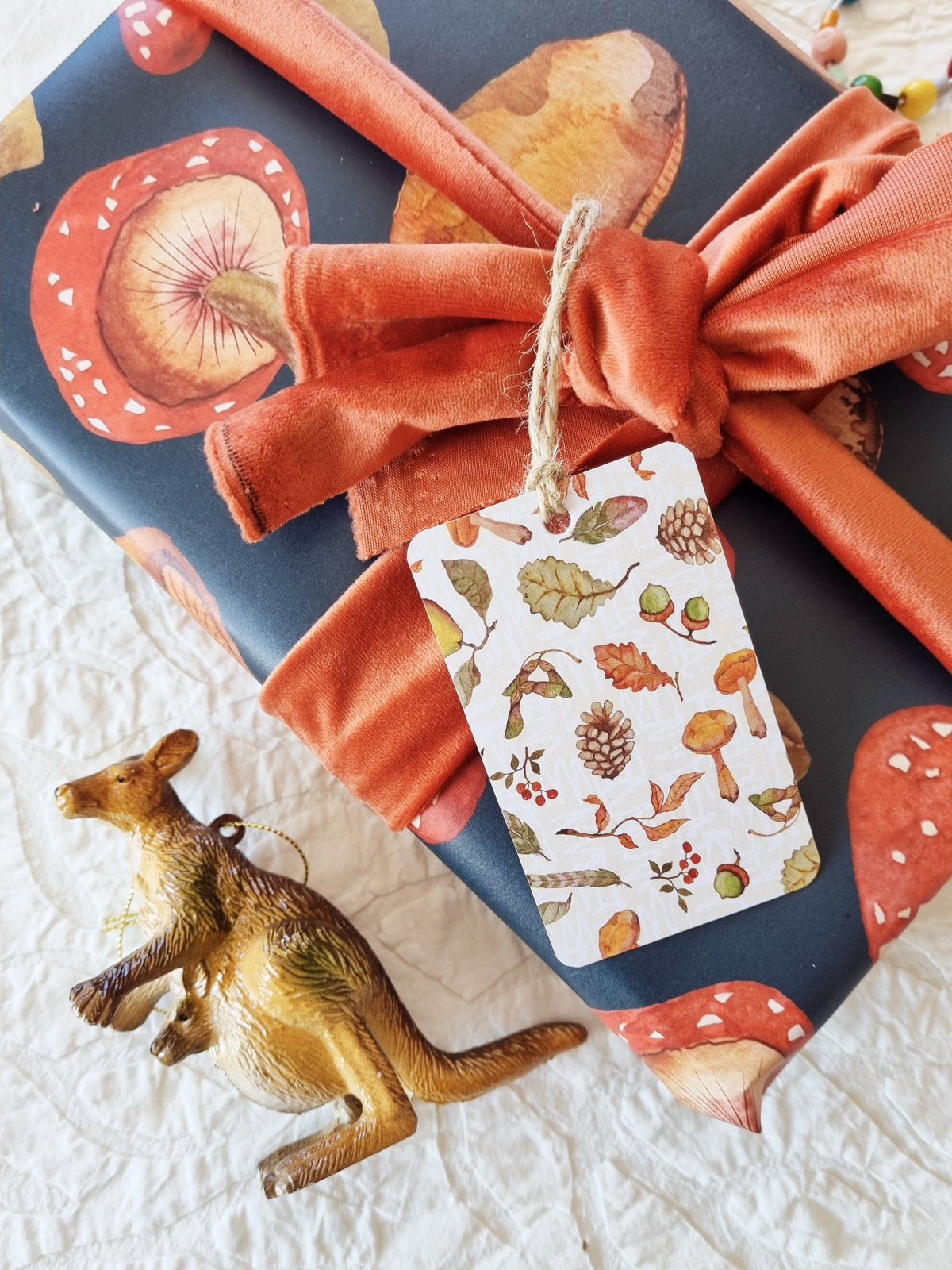 Wrapping Paper - Mushrooms (Six Sheets)