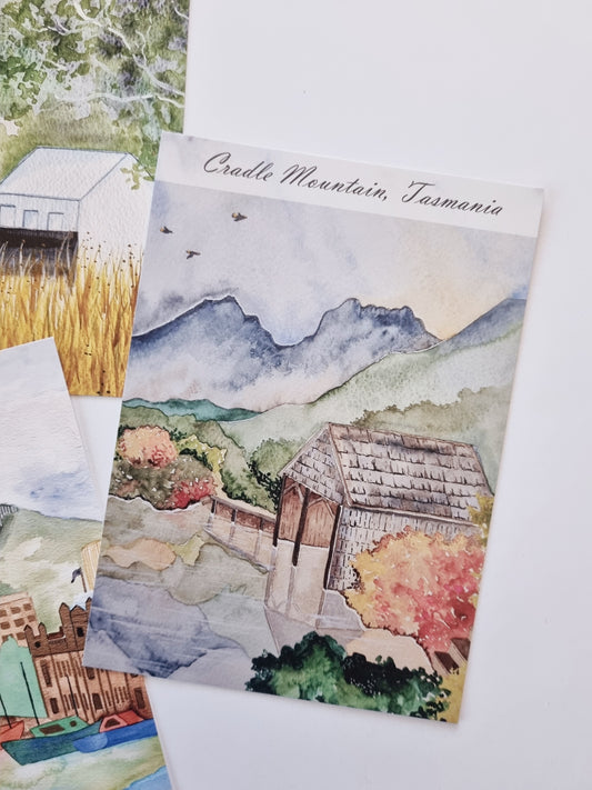 Postcard of Tasmania - Cradle Mountain