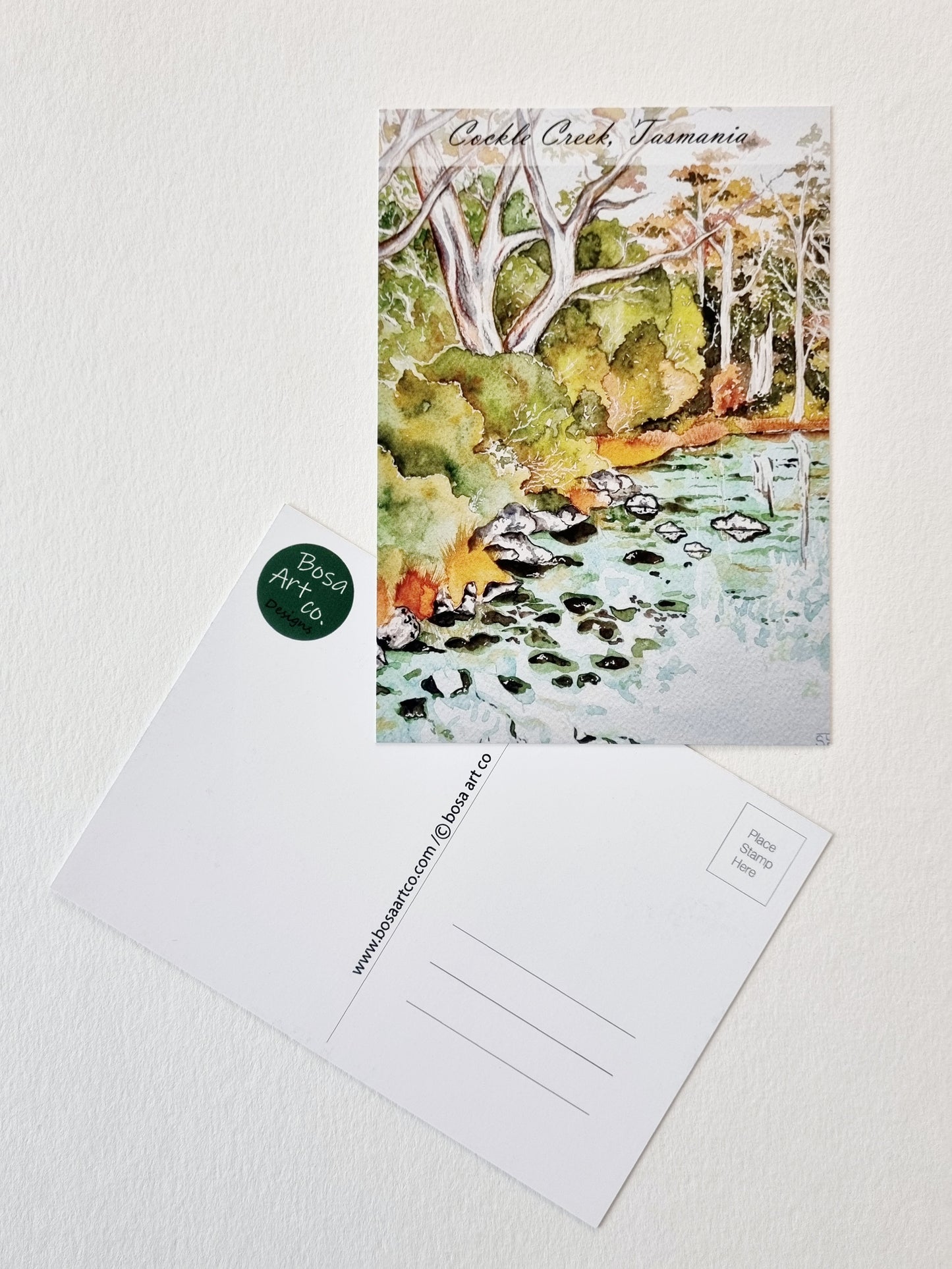 Postcard of Tasmania - Cockle Creek