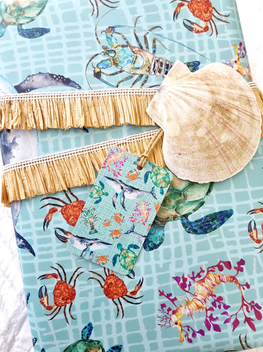 Wrapping Paper - Sea Life (Six Sheets) NEW SIZE