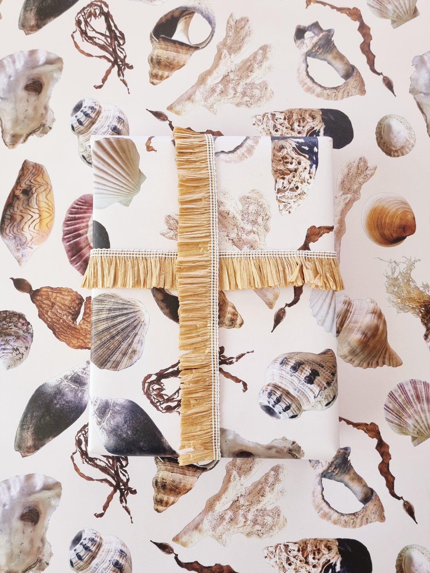 Wrapping Paper - Beach Treasures (Six Sheets) NEW SIZE
