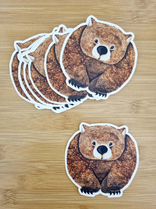Vinyl Sticker - Wombat