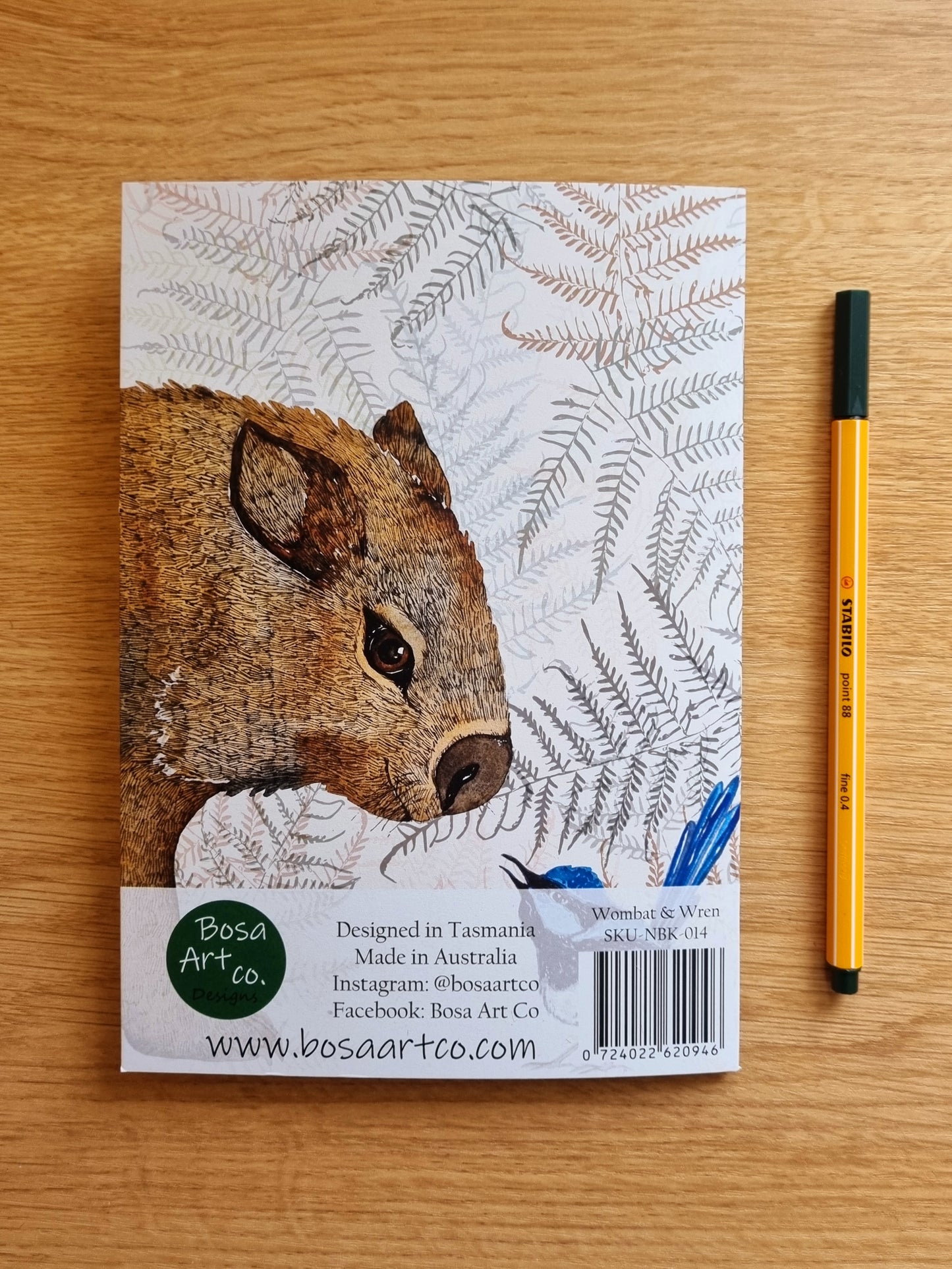 Notebook - Wombat and Wren