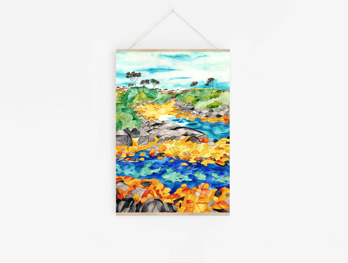 Art Print -Bay of Fires