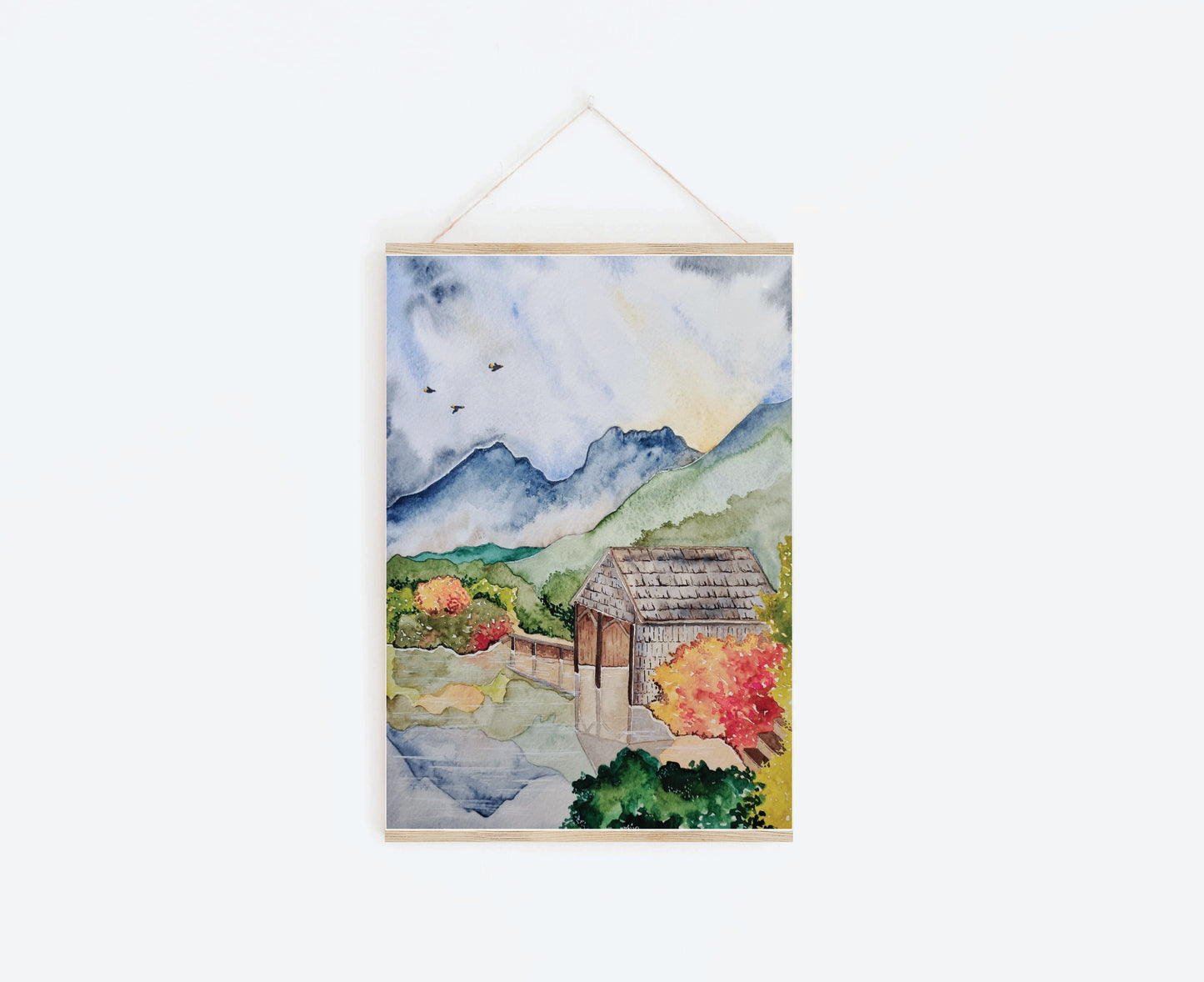 Art Print - Landscapes - The Boat Shed Cradle Mountain Tasmania