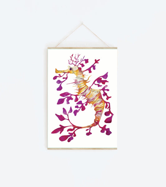 Art Print - Sea Life - Weedy Sea Dragon