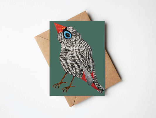 Greeting Card - Firetail