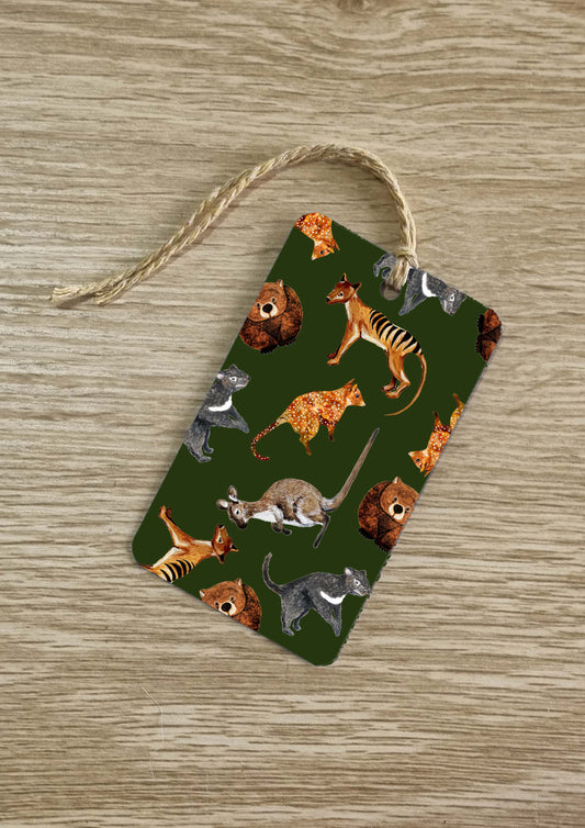 Gift Tags - Tassie Animals (Pack of Ten)