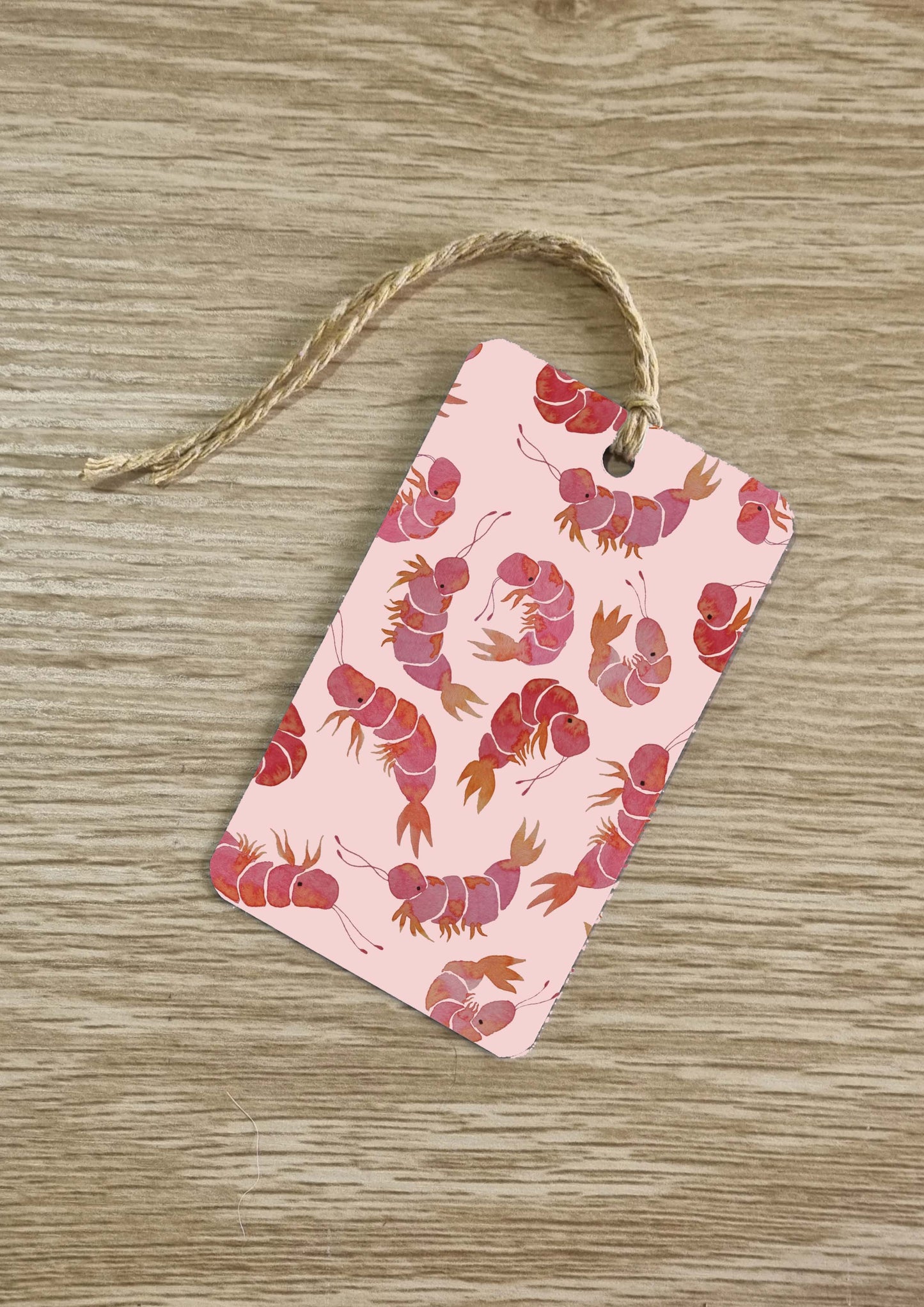 Gift Tags - Prawns (Pack of Ten)