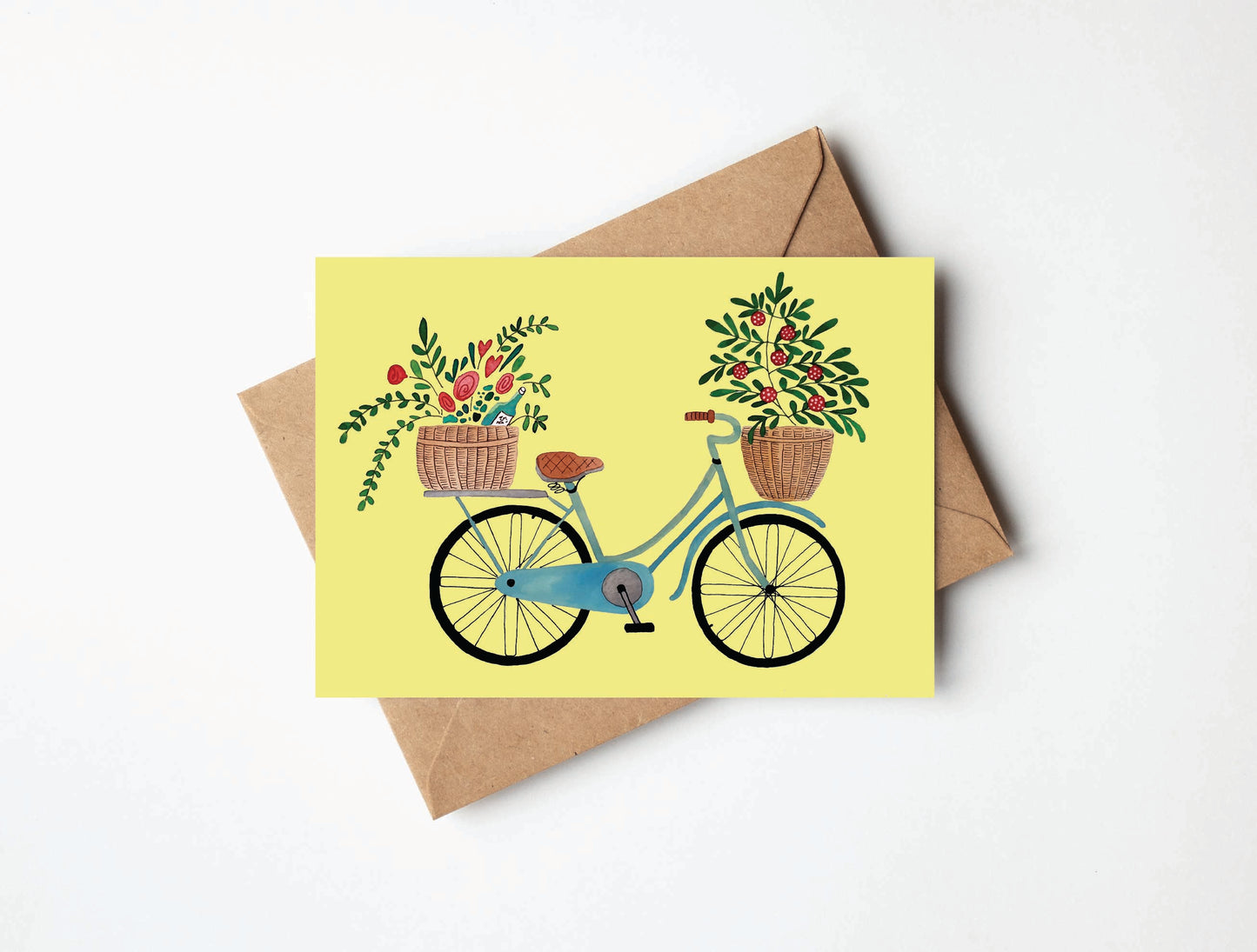 Greeting Card - Market Day