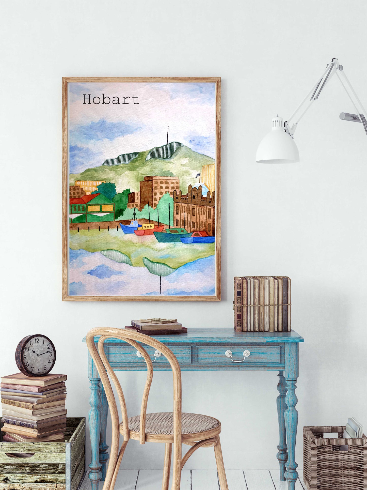 Art Print - Tasmanian Landscape - Hobart