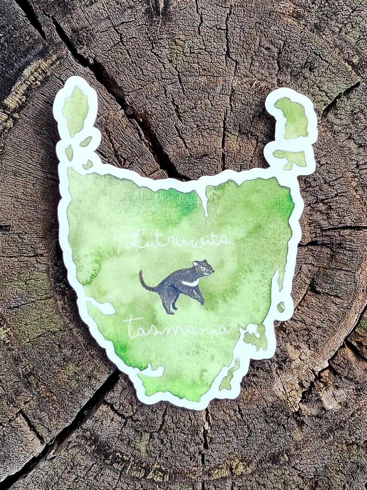 Vinyl Sticker - Tasmania