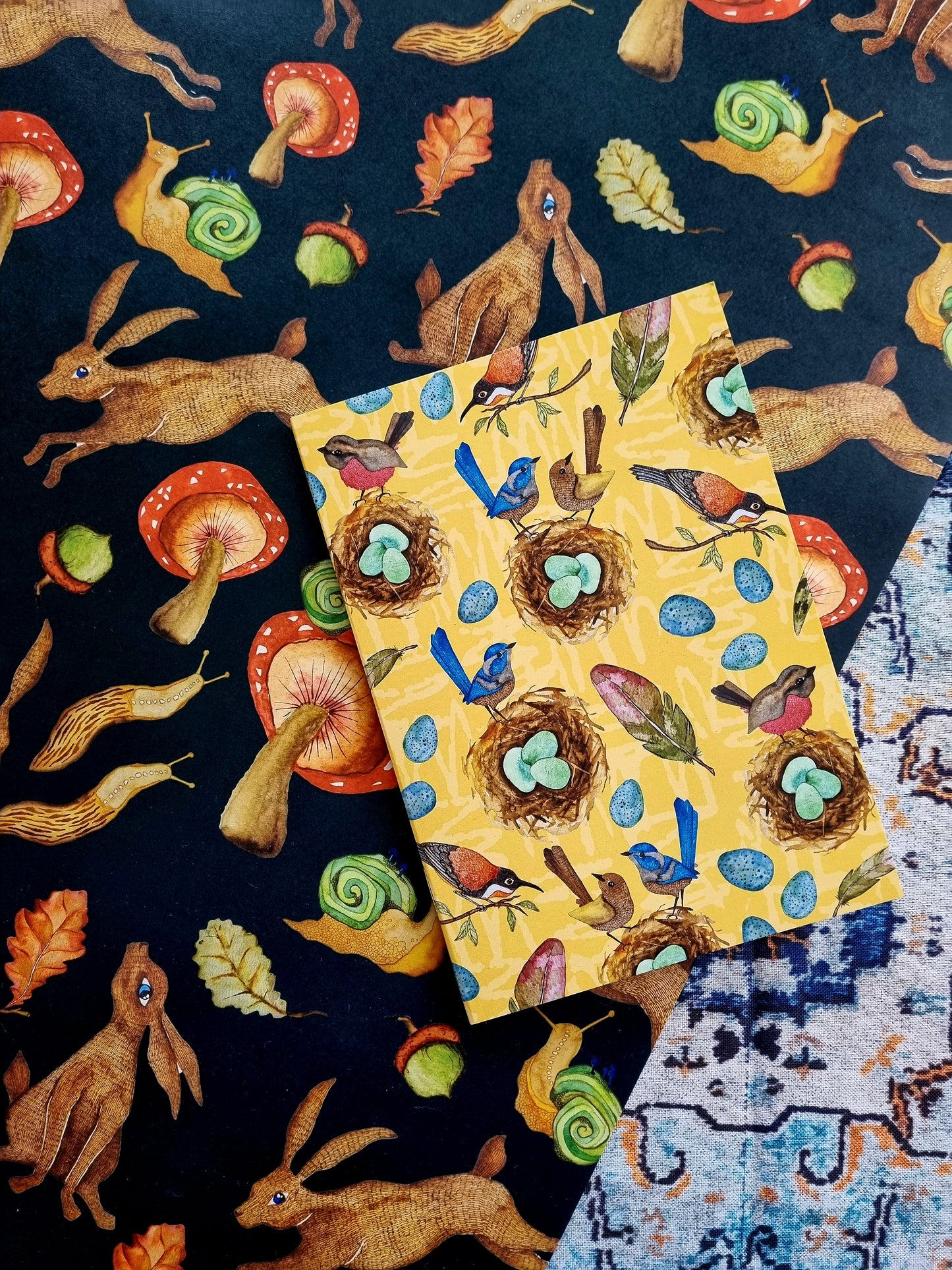 Wrapping Paper - Forest Rabbit (Six Sheets)