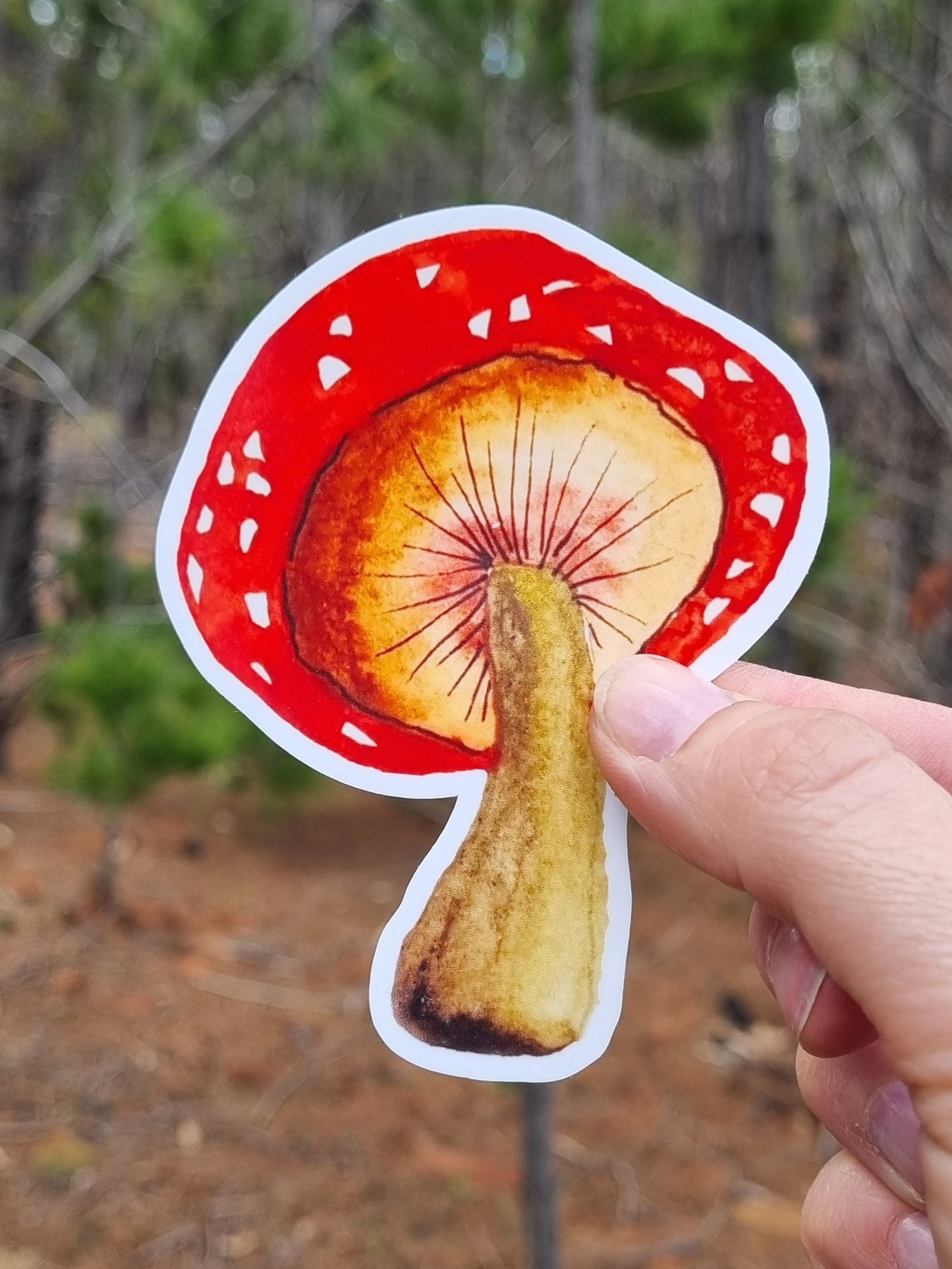 Vinyl Sticker - Mushroom