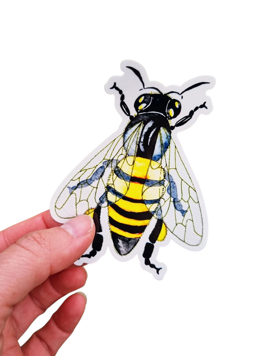 Vinyl Sticker - Bee