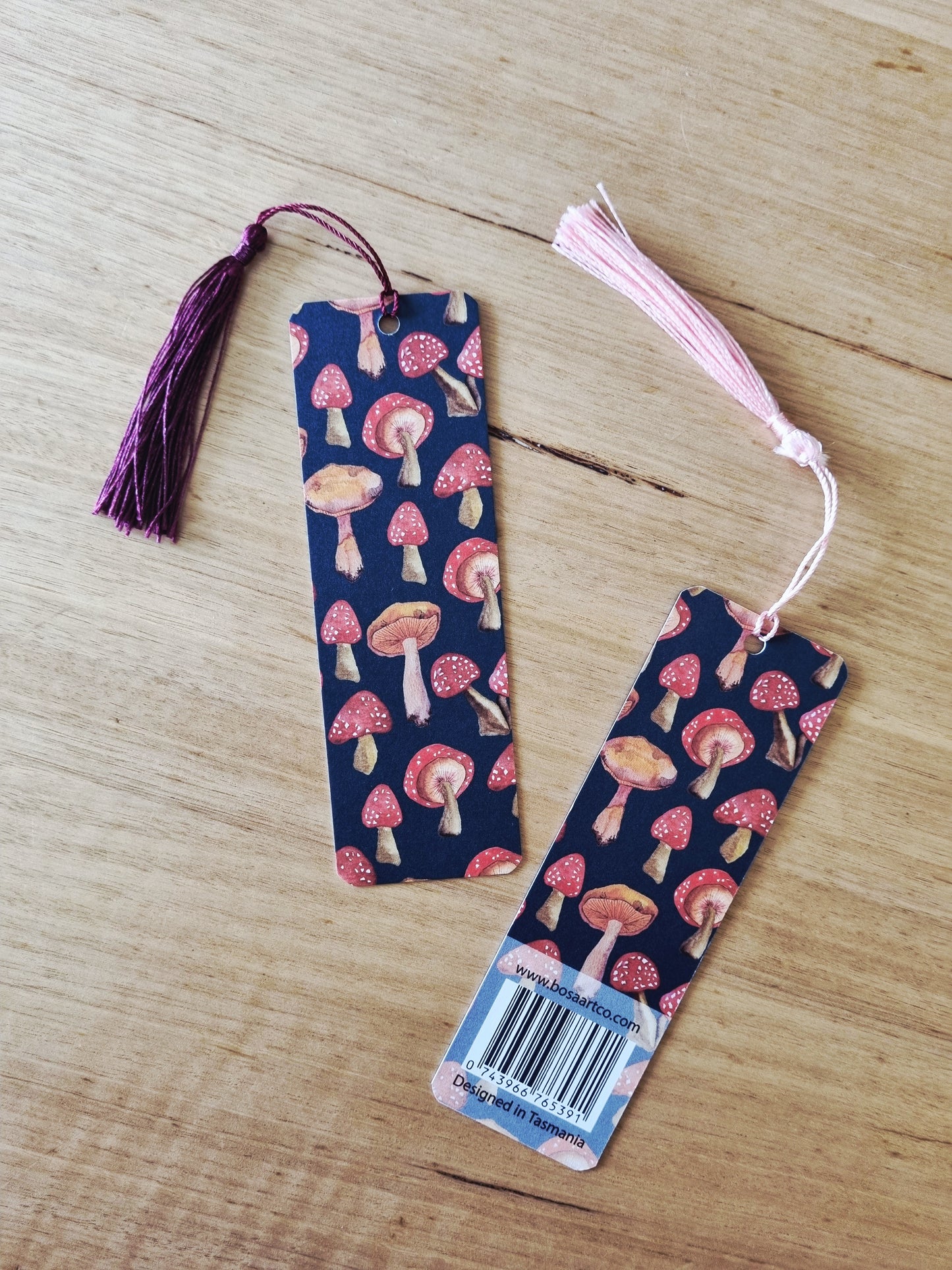 Bookmark - Mushrooms (Set of Three)