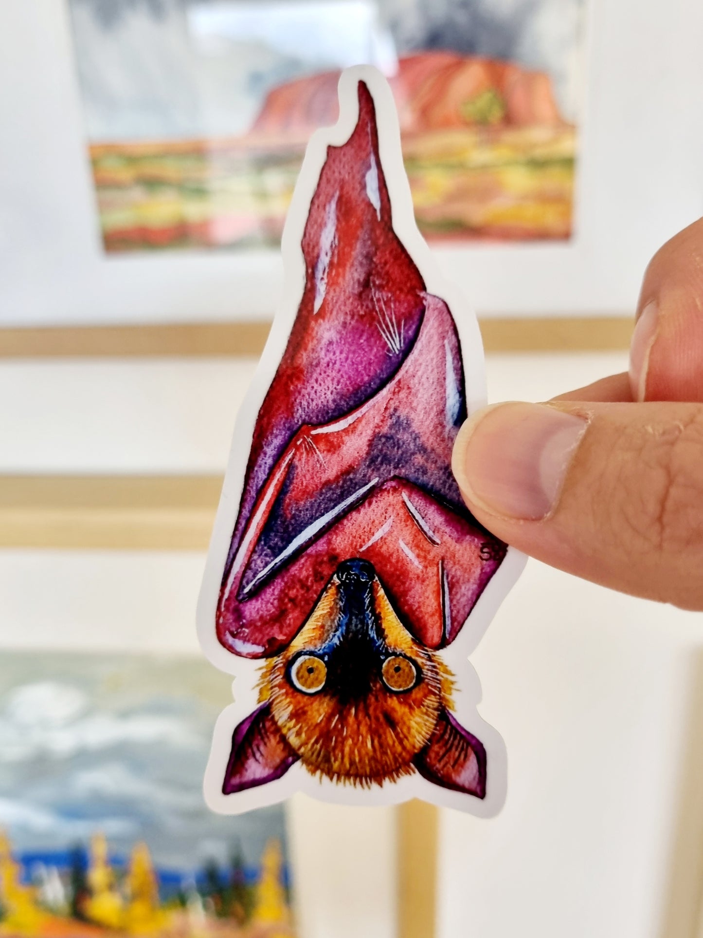 Vinyl Sticker - Fruit Bat