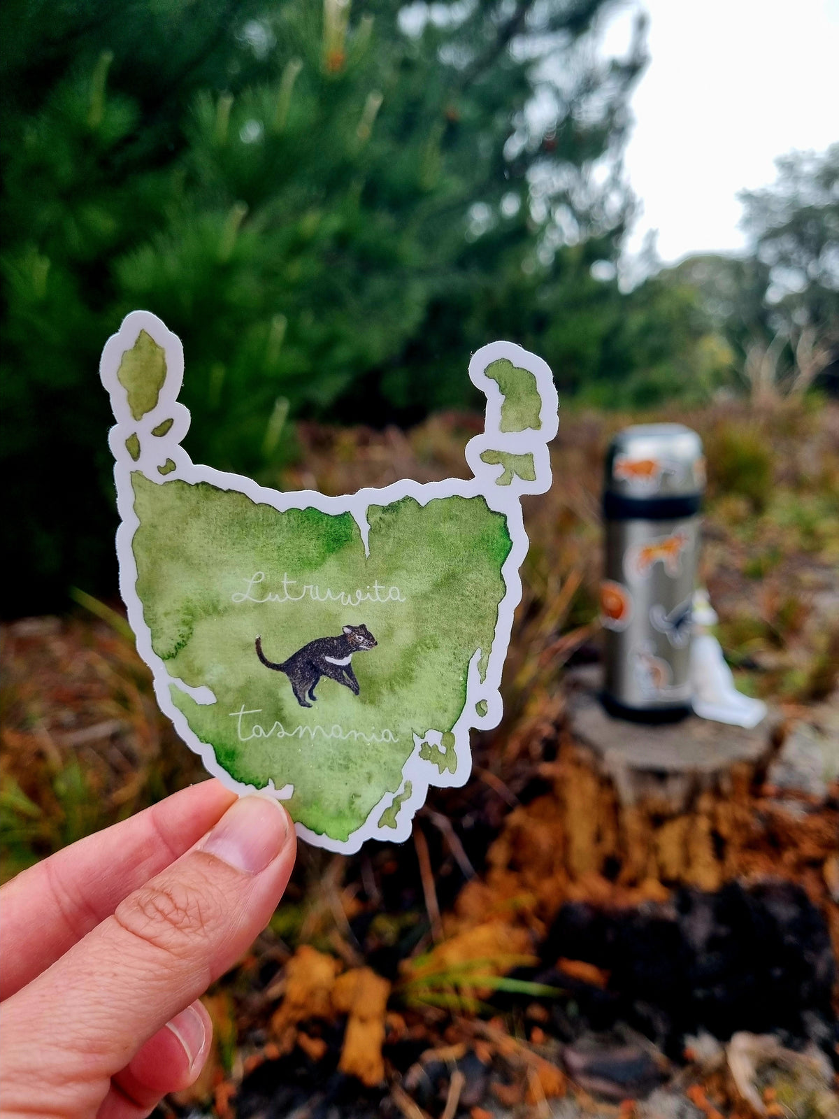 Vinyl Sticker - Tasmania