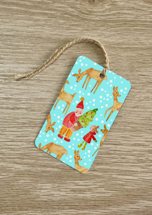 Gift Tags - Christmas Santa Clause