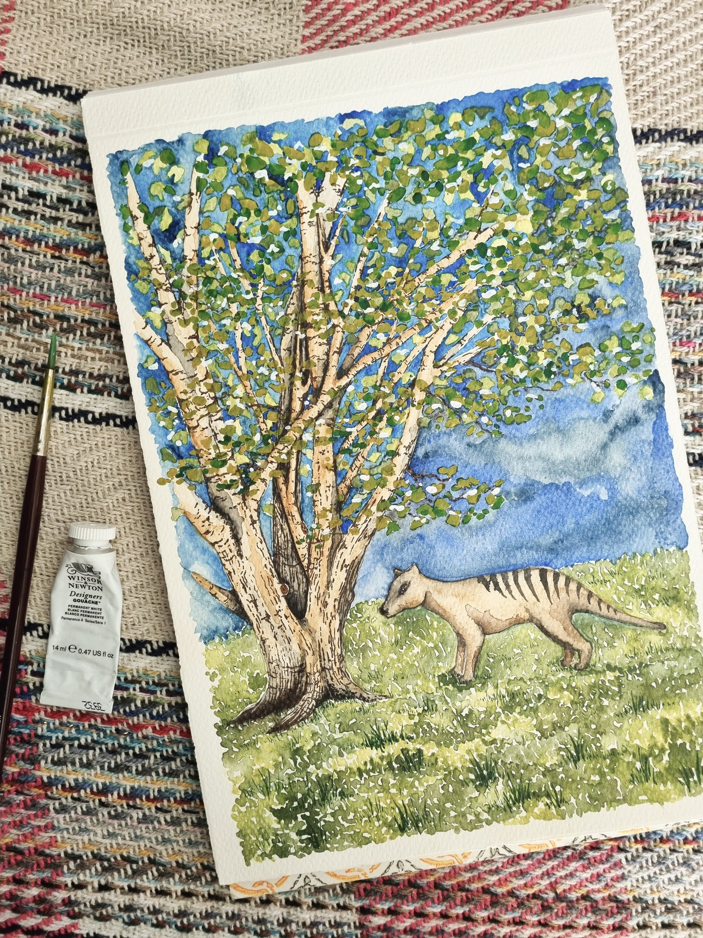 Art Print - Landscapes - Derby Shire Thylacine
