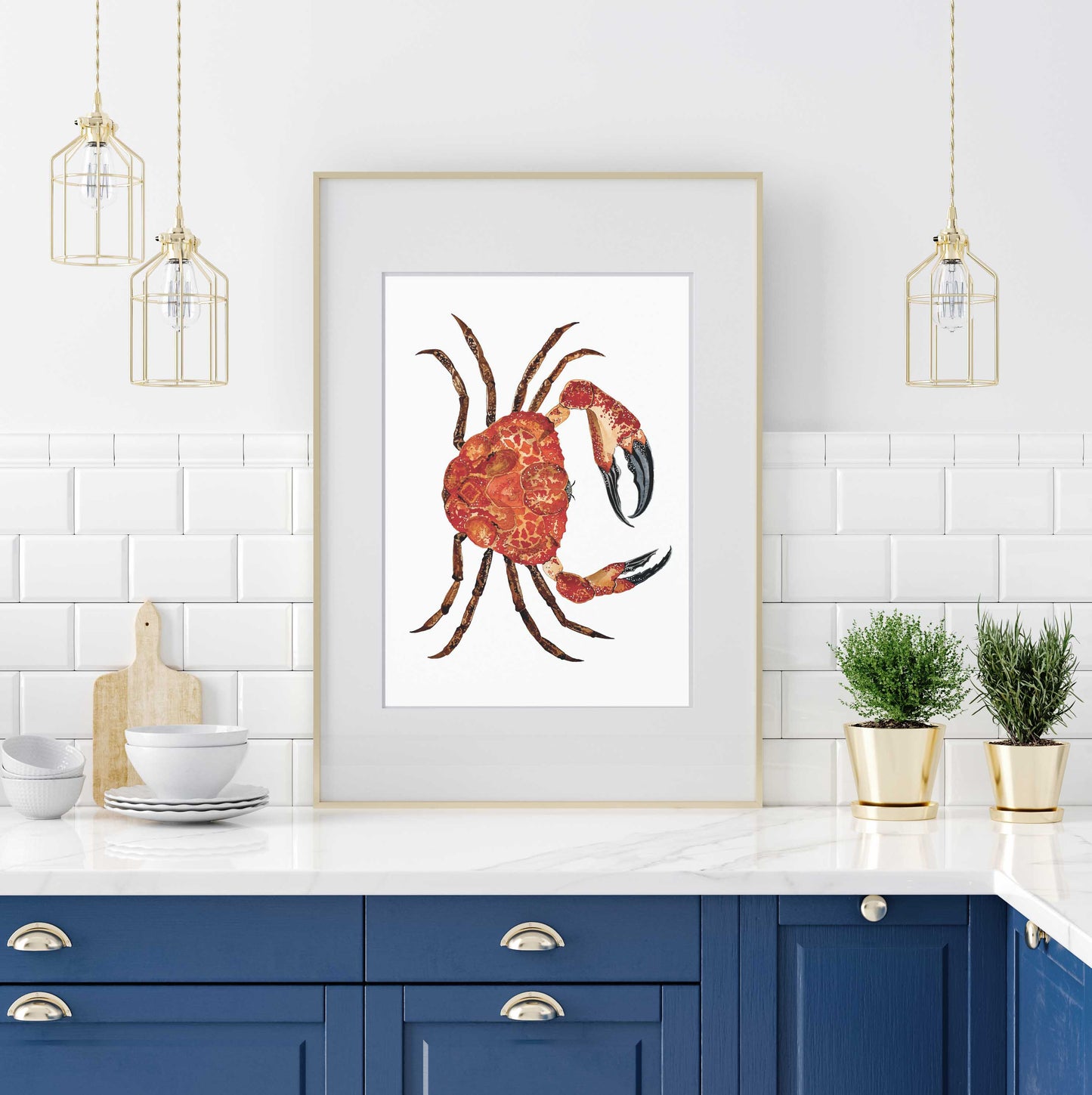 Art Print - Sea Life - Giant Crab