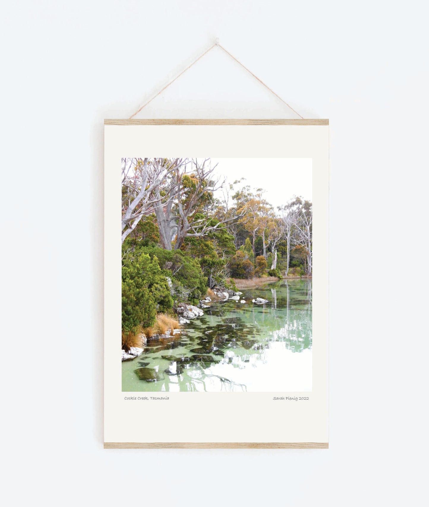 Tasmanian photographic art print - Cockle Creek