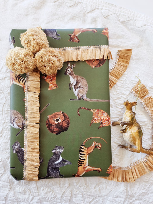 Wrapping Paper - Tasmanian Animals (Six Sheets)
