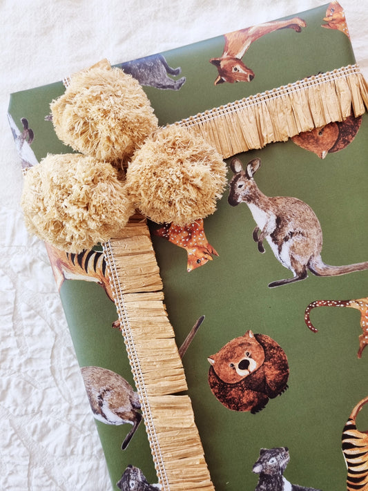 Wrapping Paper - Australian Animals (Six Sheets)