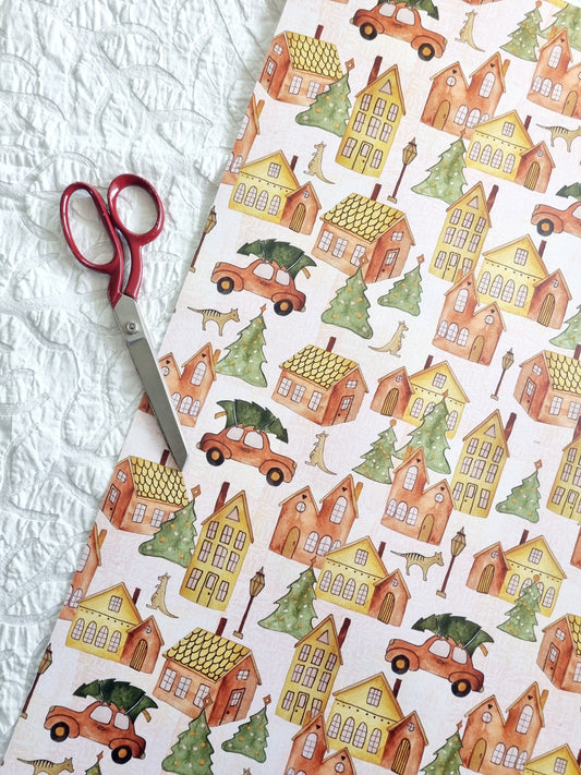 Wrapping Paper - Christmas Town (Six Sheets)