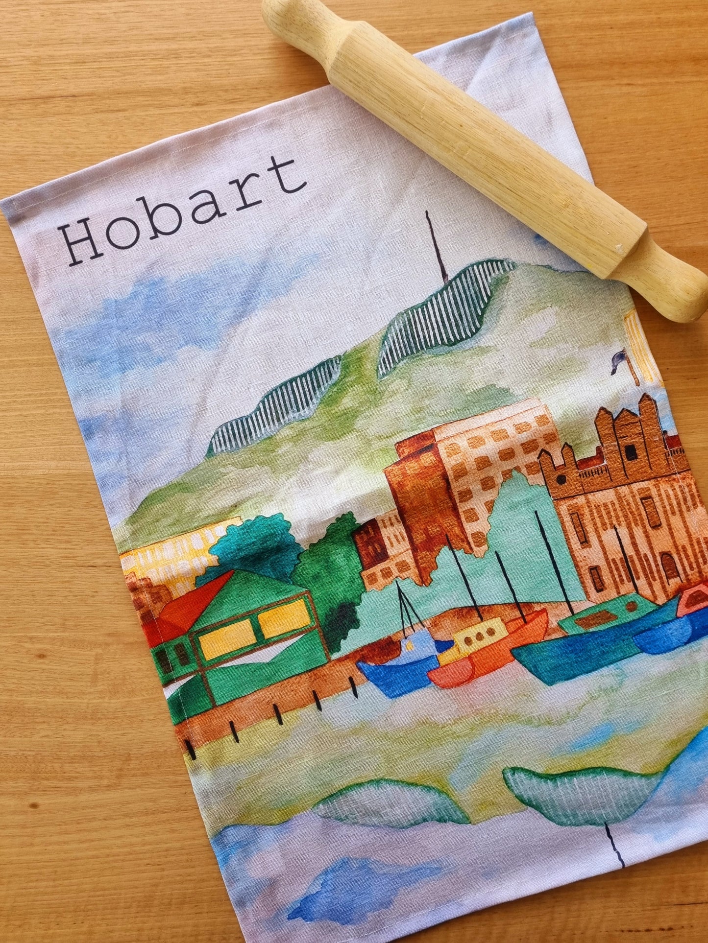 Tea Towel - Hobart