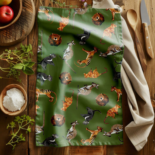 Tea Towels - Tasmanian Animals