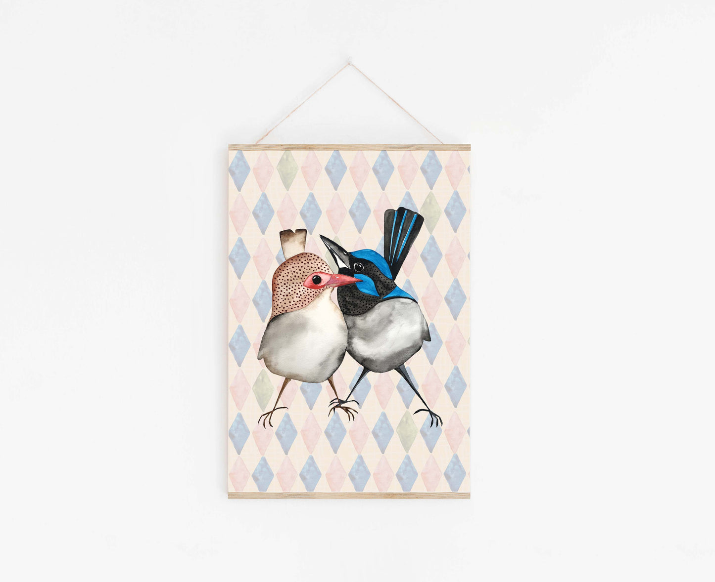 Art Print - Love Birds - Mini Print