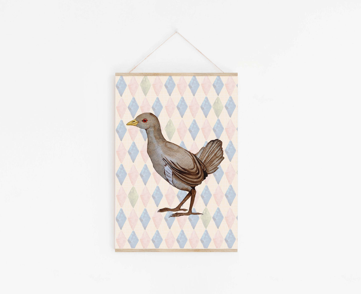 Art Print - Native Hen - Mini Print (Turbo Chook)