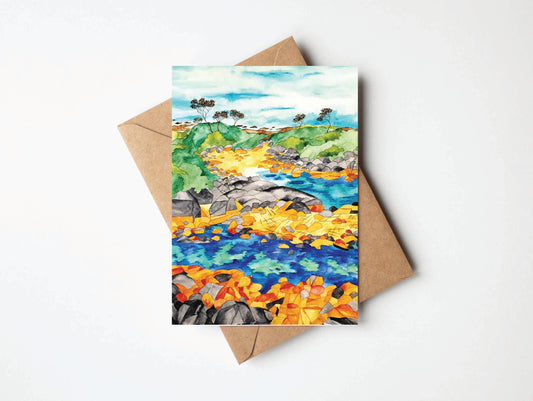 Greeting Card - Bay of Fires
