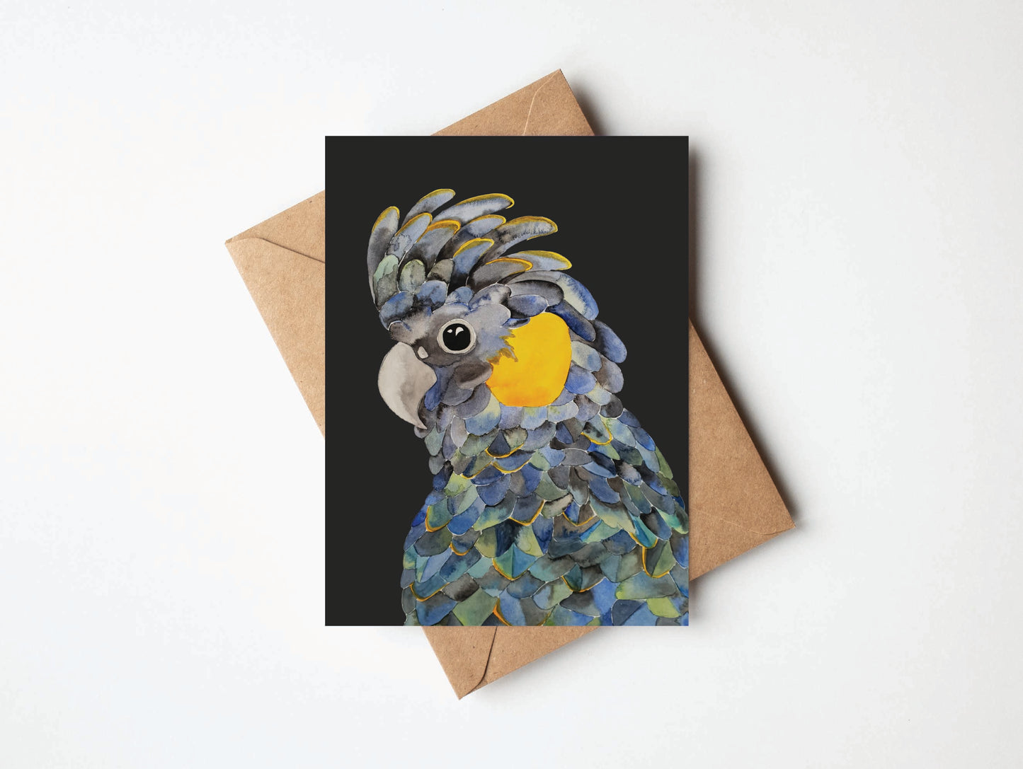 Greeting Card - Bruny the Cockatoo