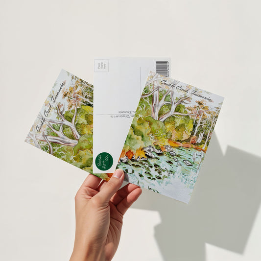 Postcard of Tasmania - Cockle Creek