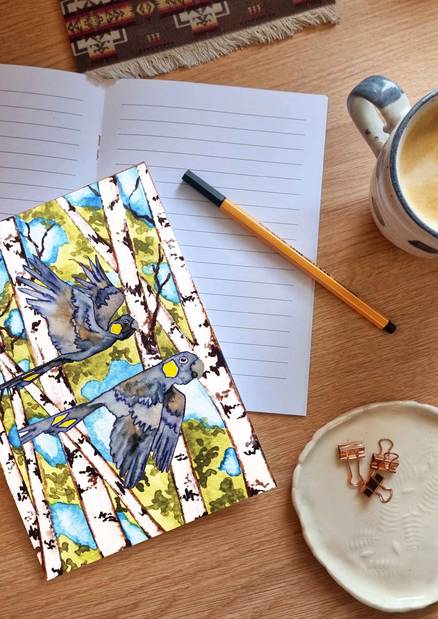 Notebook - Forest Cockatoos