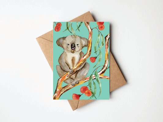 Greeting Card - Herbert Koala