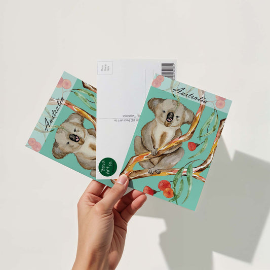 Postcard of Tasmania - Australia's Koala