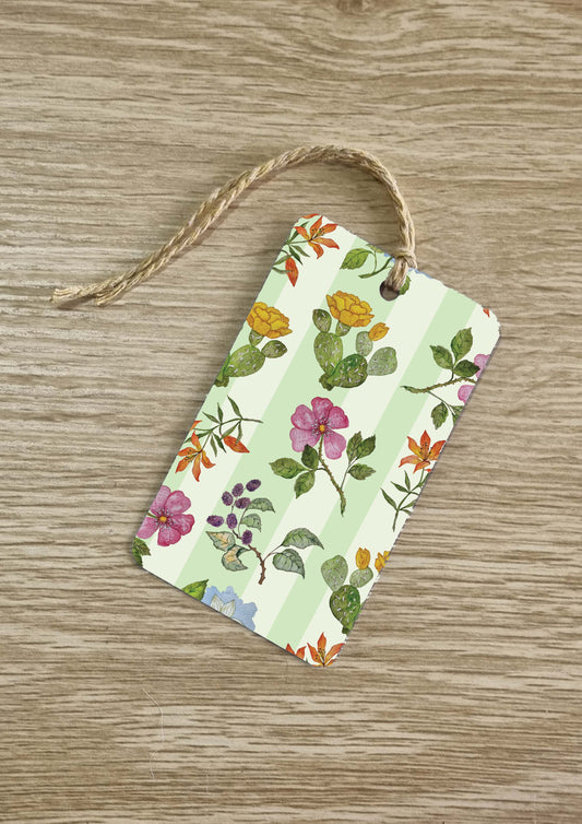 Gift Tags - Canadain Flowers (Pack of Ten)