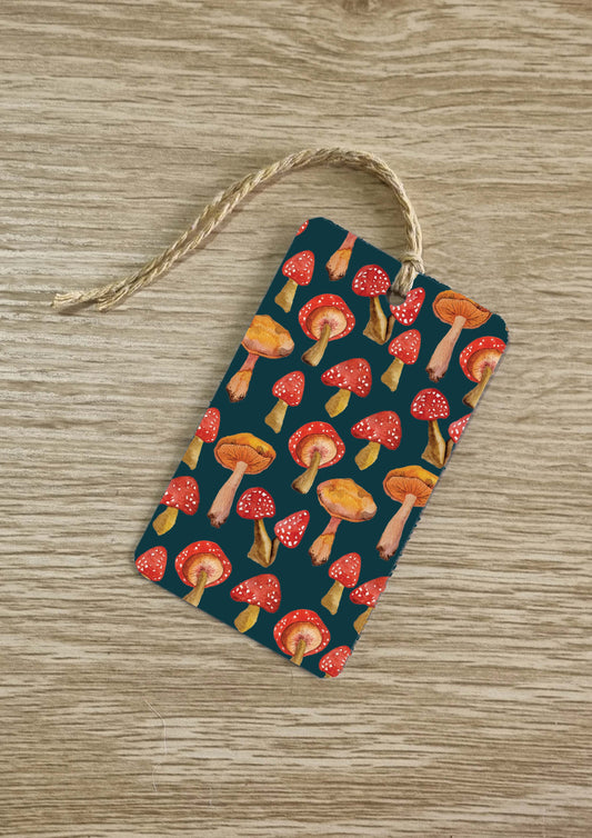 Gift Tags - Mushrooms (Pack of Ten)