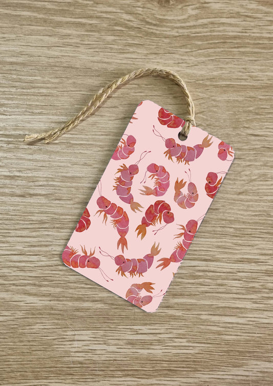 Gift Tags - Prawns (Pack of Ten)