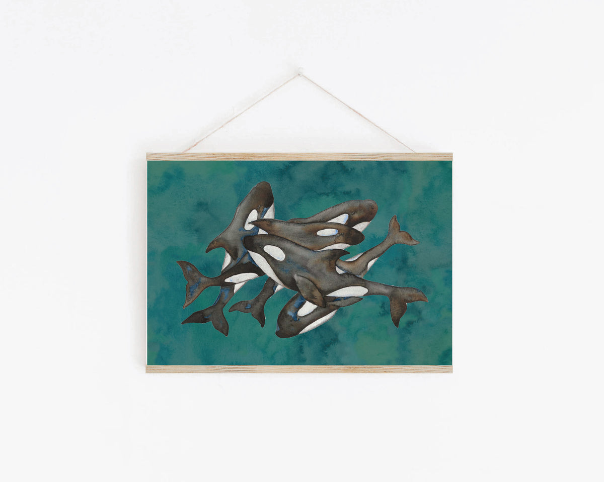 Art Print - Orca Dance