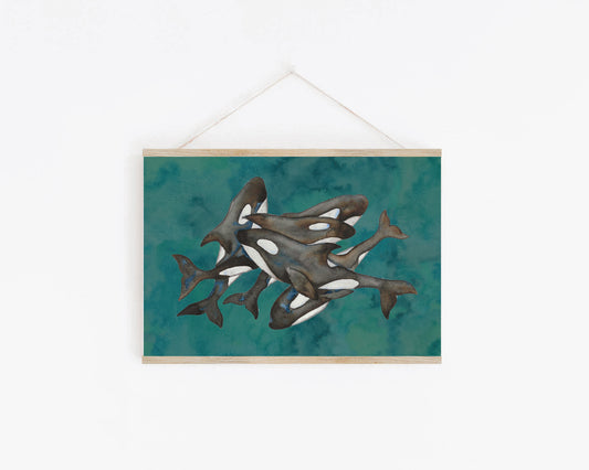 Art Print - Orca Dance