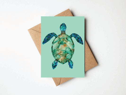 Greeting Card - Sea Turtle