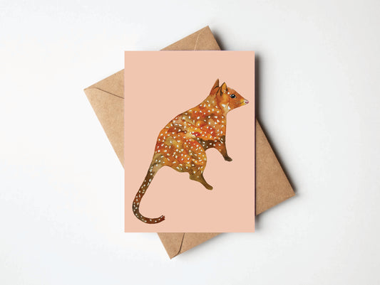 Greeting Card - Spotted Quoll