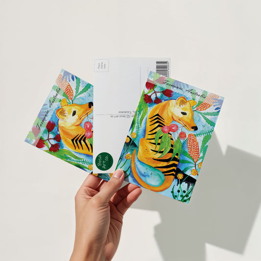 Postcard of Tasmania - The Tigress