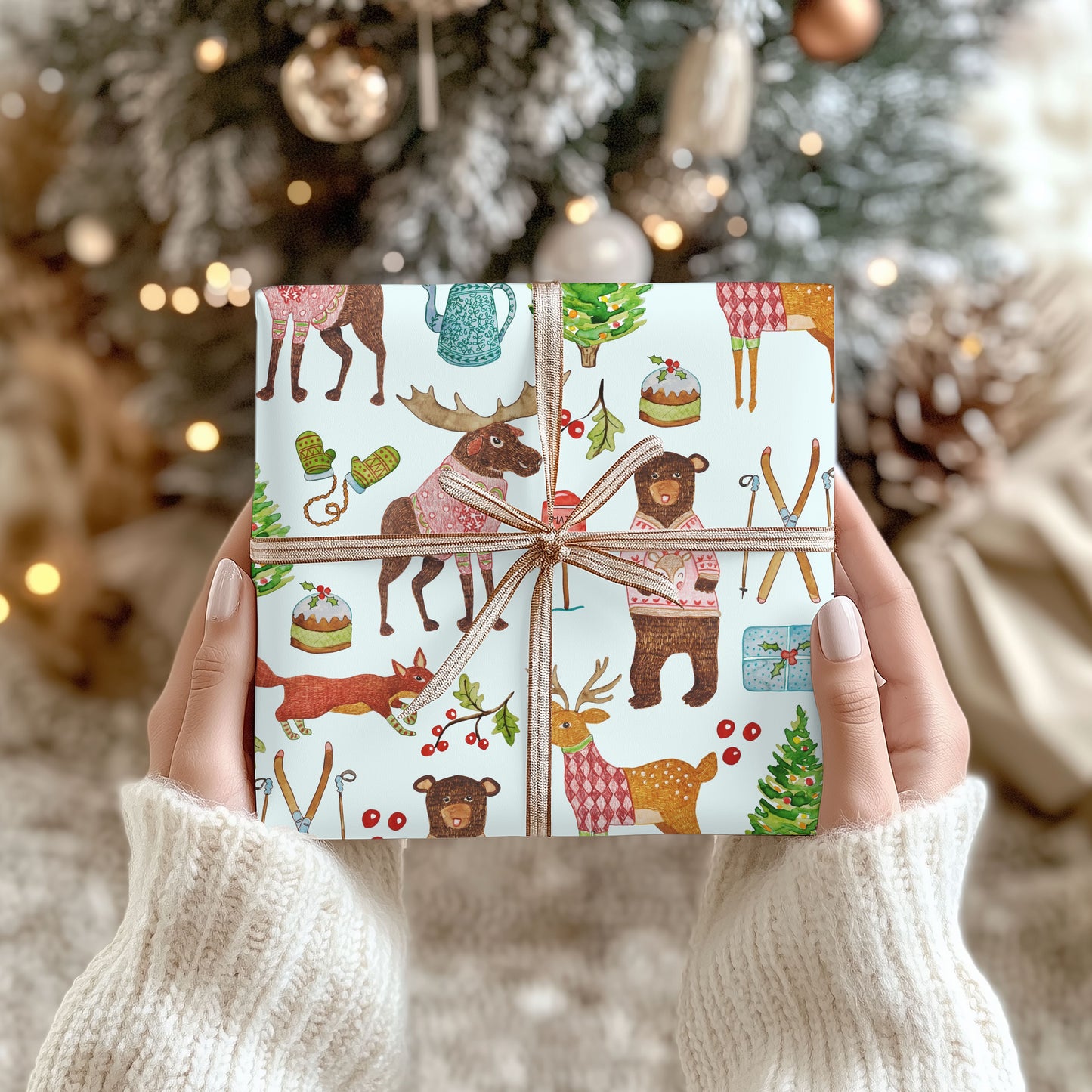Wrapping Paper - Woodland Christmas