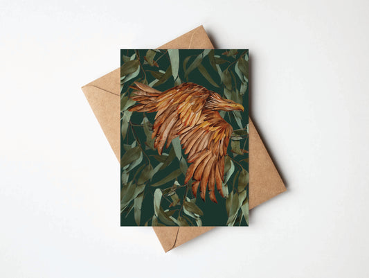 Greeting Card - Wedge Tail Eagle