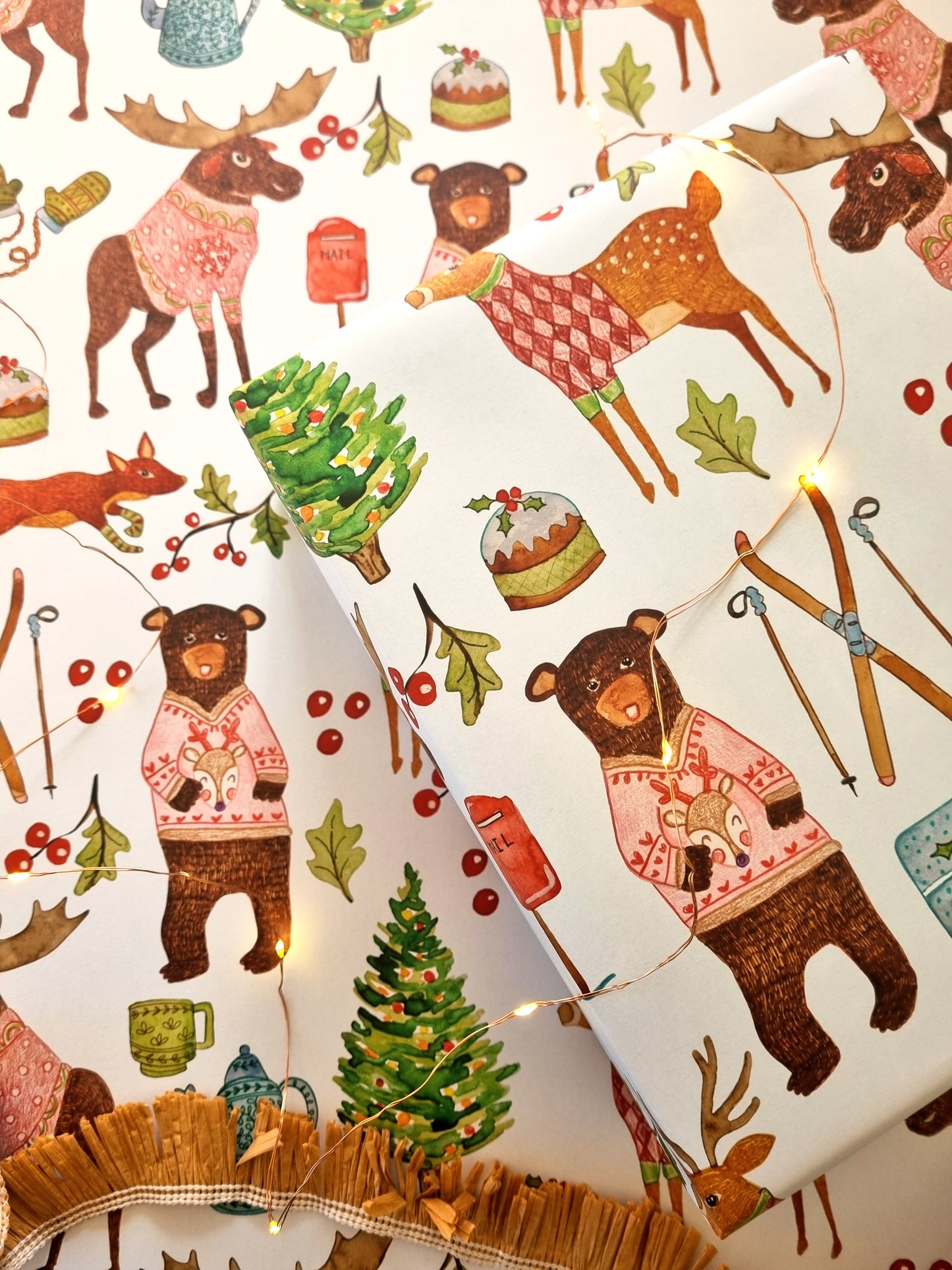 Wrapping Paper - Woodland Christmas